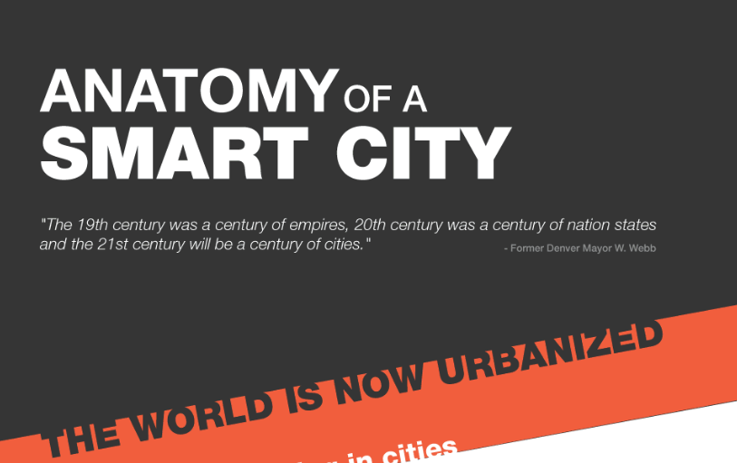 資訊圖像化案例_The Anatomy of a Smart City代表圖