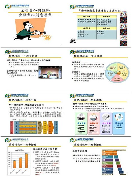資訊圖像化案例_國內20_金管會銀行局_鼓勵金融業挺創意產業代表圖