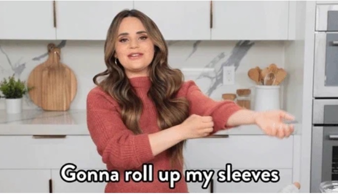 Gonna roll up my sleeves