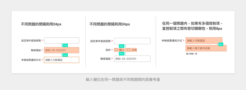 1100830-2.png 輸入欄位在同一問題而不同問題間的距離考量