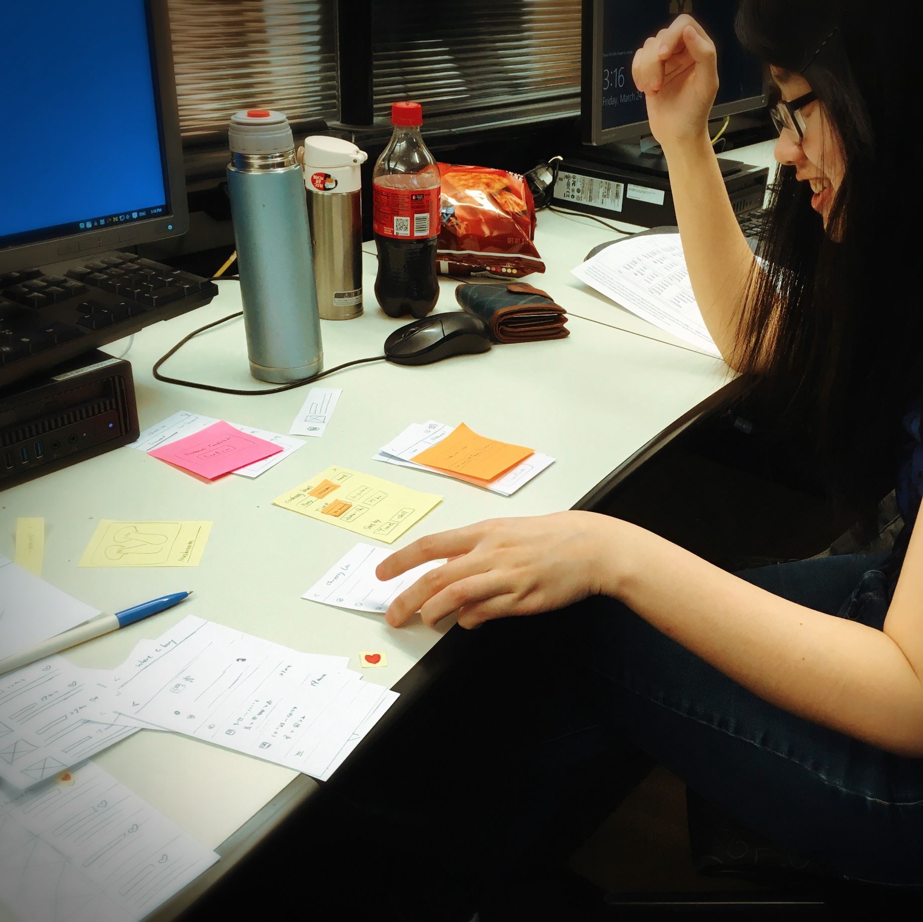 Example of Paper Prototype