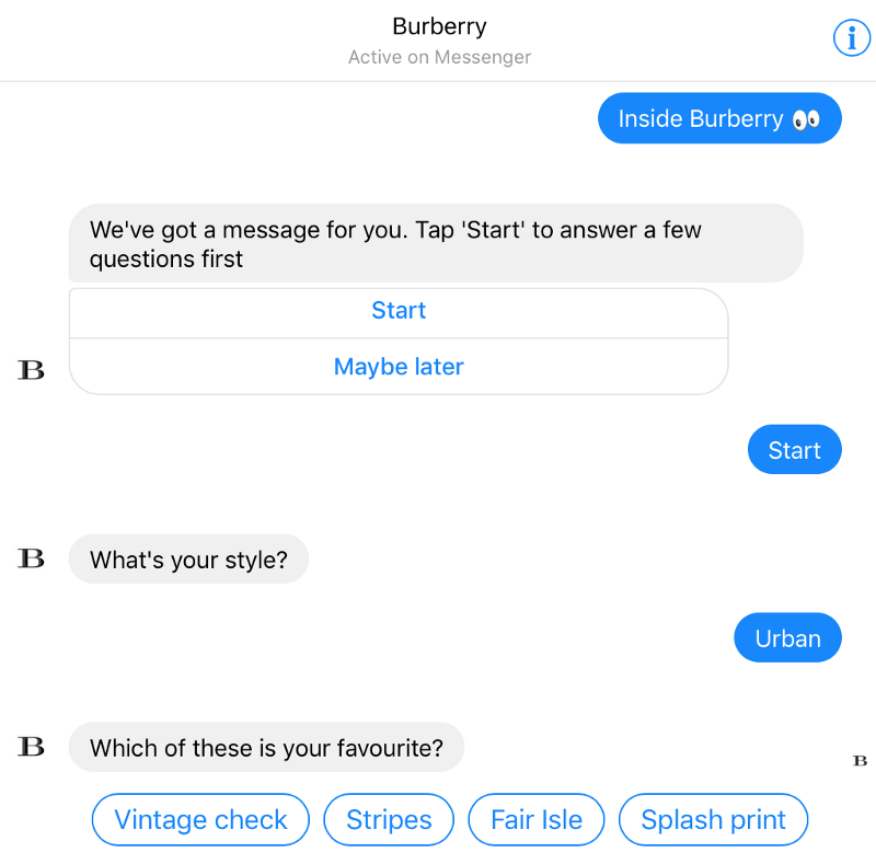 運用 Messenger 的 quick-reply 按鈕，限縮處理範圍