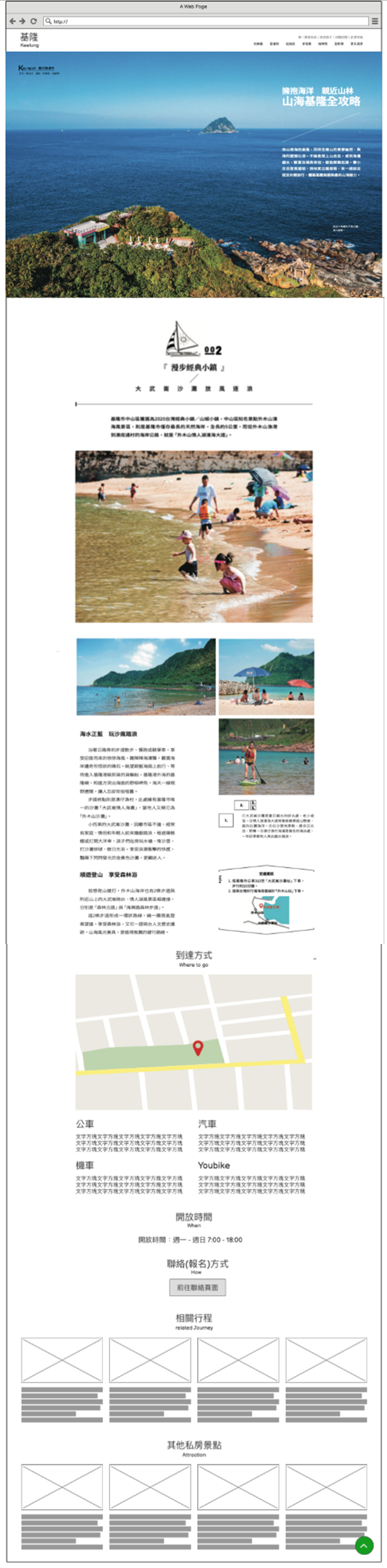 圖25：景點說明頁面